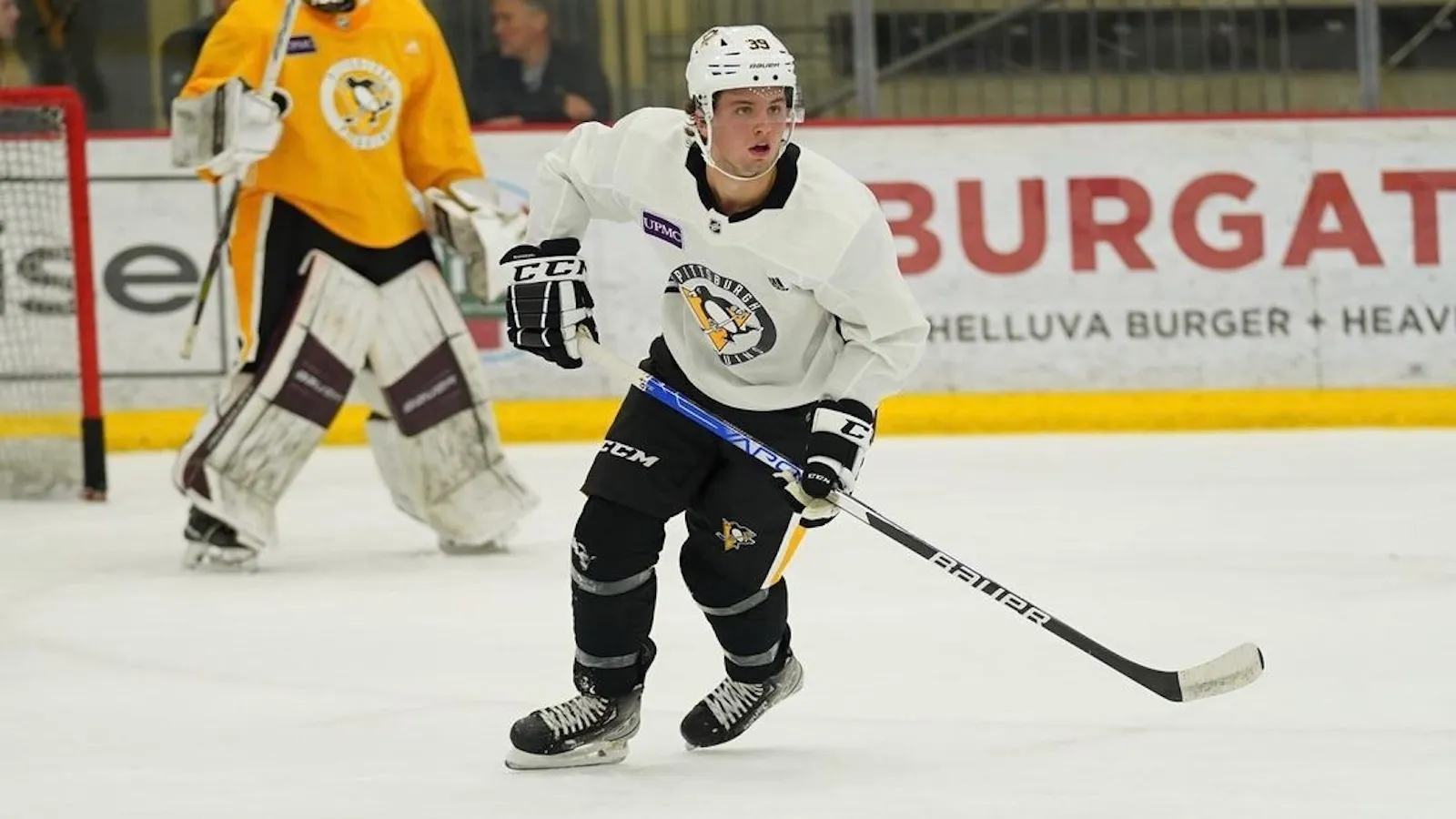 Development camp: Fantilli driven by competitive edge with brother taken in Cranberry, Pa. (Penguins). Photo by ANDI PERELMAN / PENGUINS